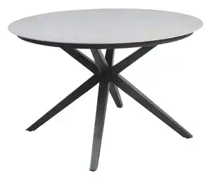 deVries Tisch, Ø ca. 120 cm, hellgrau