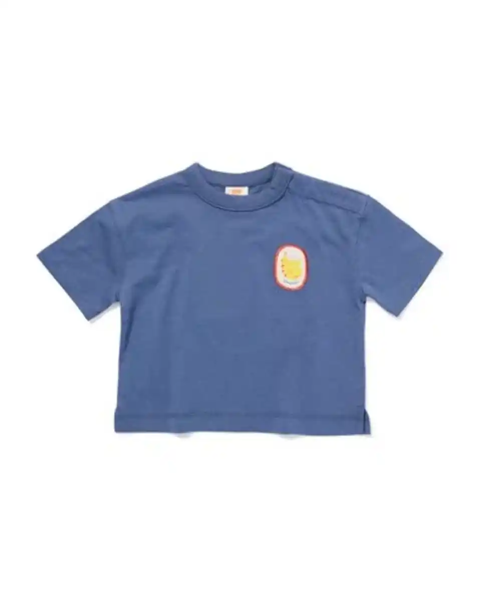 Bild 1 von Baby-T-Shirt aus Jersey blau