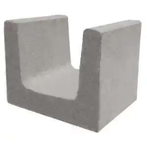 EHL U-Stein grau 50 x 40 x 40 cm