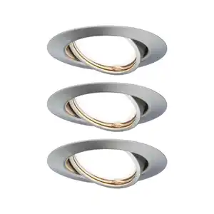 Deckenleuchte EBL Base Set in Alufarben max. 5 Watt Deckenlampe