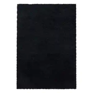 Hochflorteppich Sydney 3000 Schwarz ca. 200x290cm, Schwarz