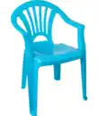 Bild 1 von Farbiger Kinderstuhl, blau