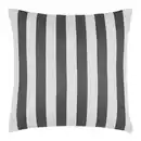 Bild 1 von Outdoor-Kissen Amore Streif Grau/Weiß ca. 45x45cm, Grau, Weiß