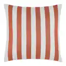 Bild 1 von Outdoor-Kissen Amore Streif Orange/Weiß ca. 45x45cm, Orange, Weiß