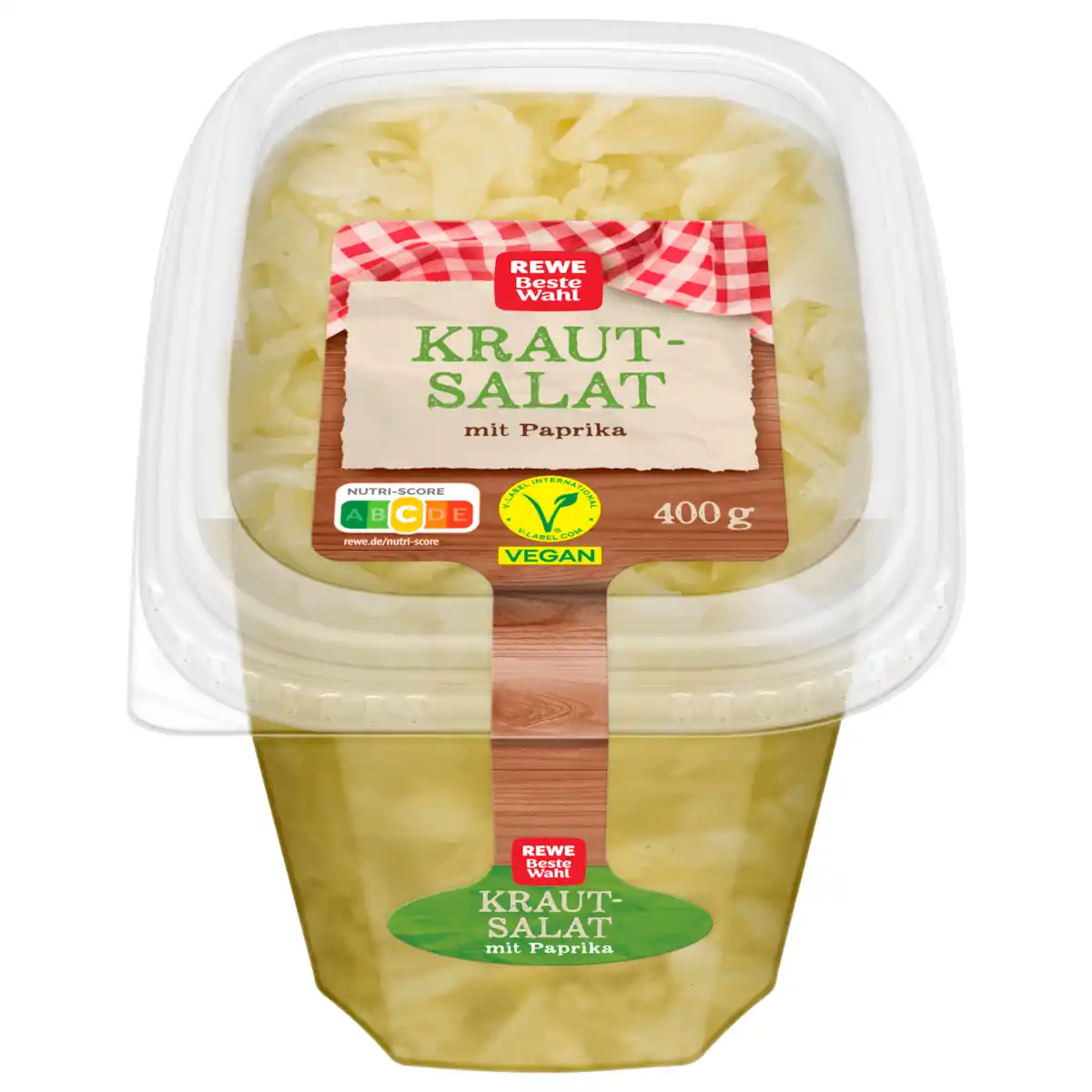 Bild 1 von REWE Beste Wahl Krautsalat mit Paprika 400g