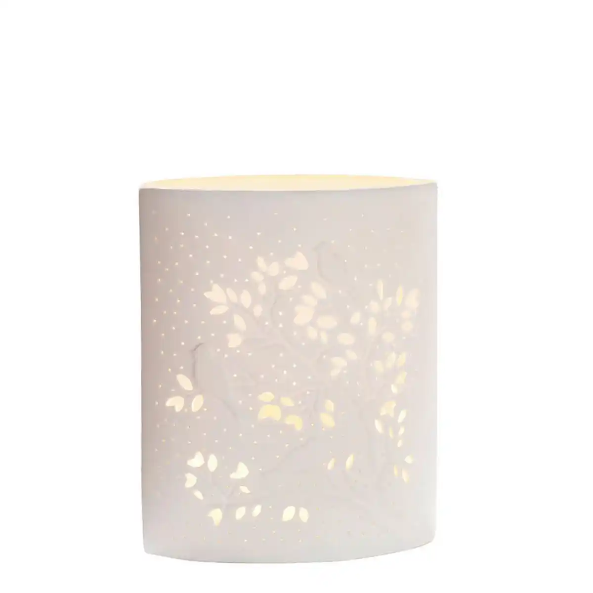 Bild 1 von Tischleuchte, Keramik, Blätter,Blätter, länglich,länglich, 16.5x20x10.5 cm, CE, Wippschalter, Lampen & Leuchten, Innenbeleuchtung, Tischlampen