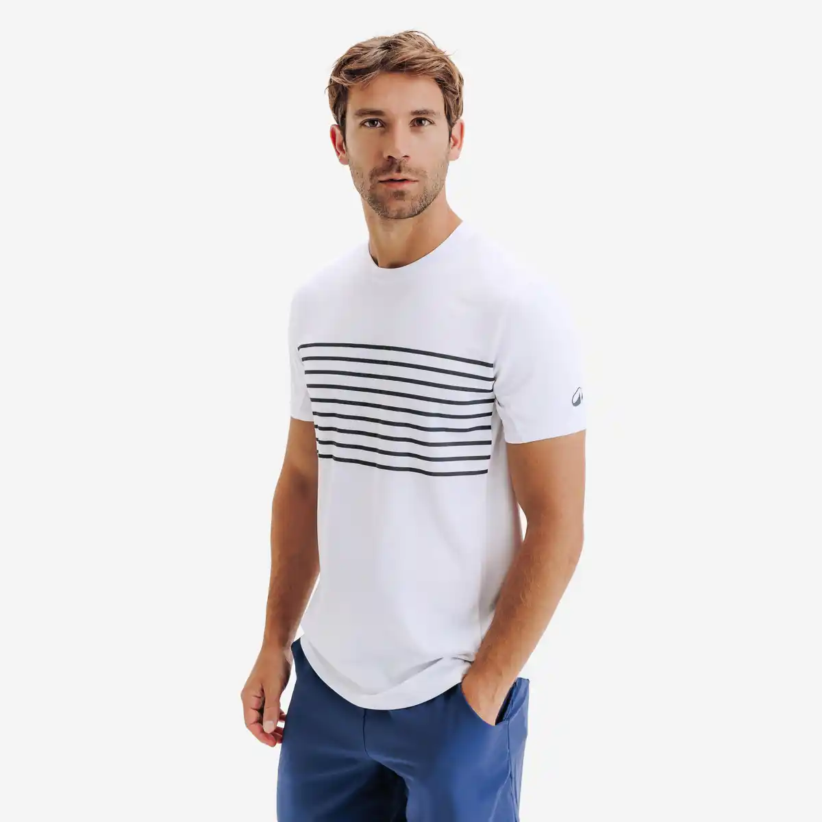 Bild 1 von KUIKMA Herren Tennis T-Shirt kurzarm - TTS Essential weiß