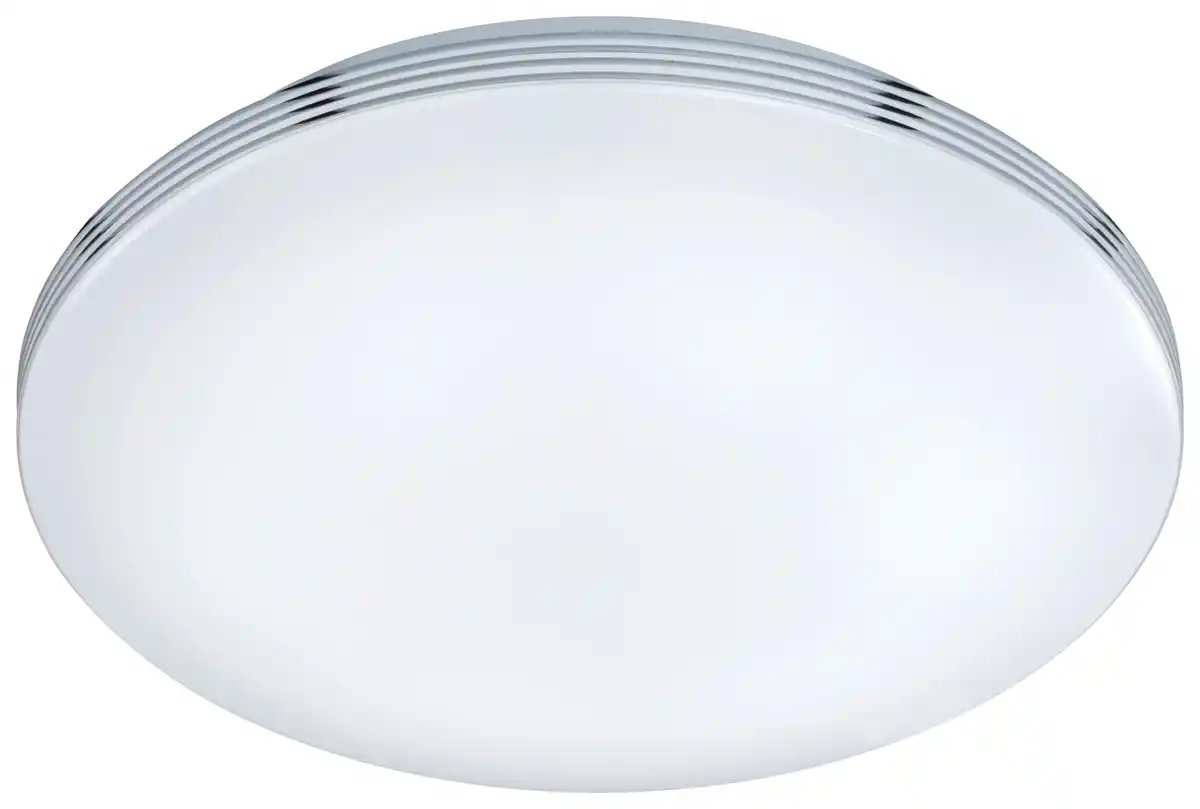 Bild 1 von Badezimmer-Deckenleuchte Apart in Weiß/Chrom max. 18 Watt Deckenlampe, Weiß, Chromfarben
