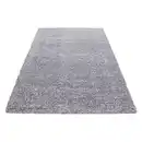 Bild 1 von Hochflorteppich Life Lightgrey Hellgrau ca. 100x200cm, Hellgrau