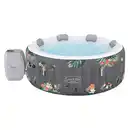 Bild 1 von Bestway Whirlpool 'LAY-Z-SPA® Martinique AirJet' Hibiskus 180 x 66 cm, mit App Steuerung