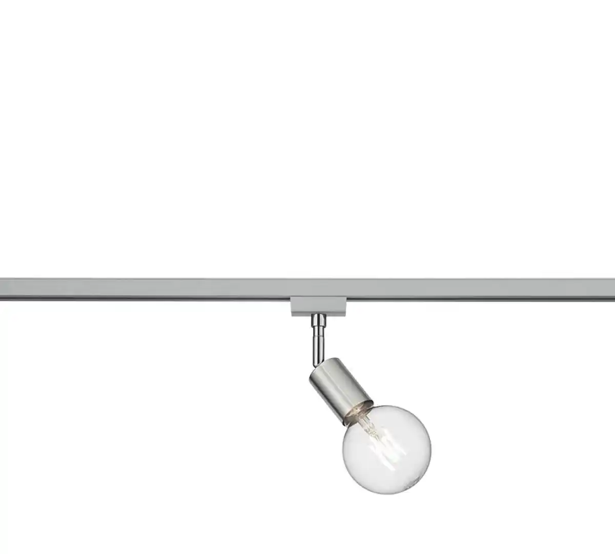 Bild 1 von Schienensystem-Strahler Spot Duoline Nickelfarben max. 40, Nickelfarben