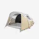 Bild 1 von QUECHUA Familienzelt aufblasbar Fresh & Black - Air Seconds 5.2 für 5 Personen 2 Kabinen