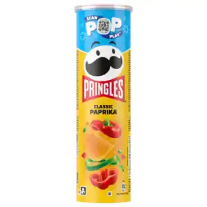Pringles Classic Paprika Chips 185g