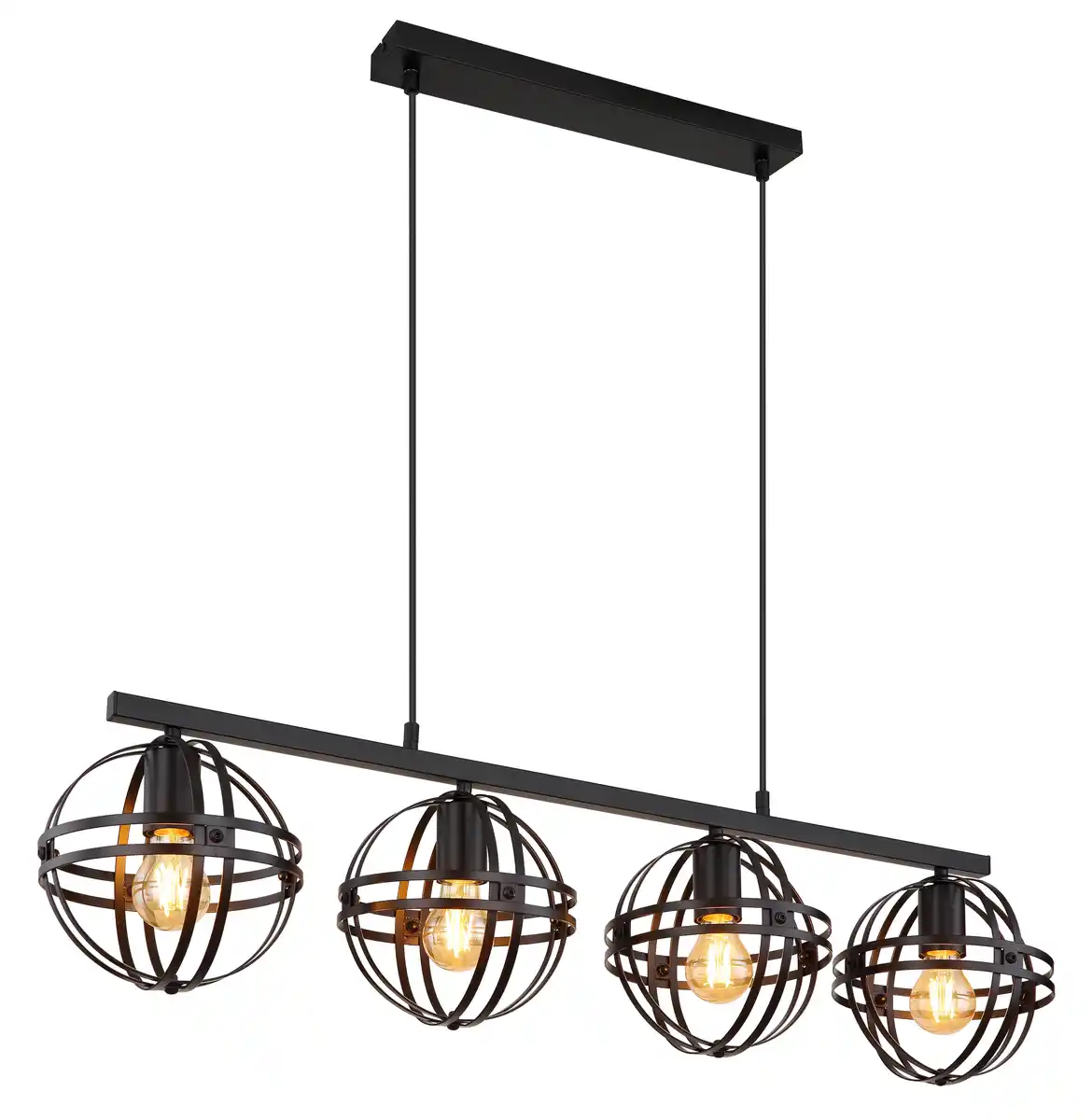 Bild 1 von Hängeleuchte Tamara Schwarz max. 60 Watt, Schwarz