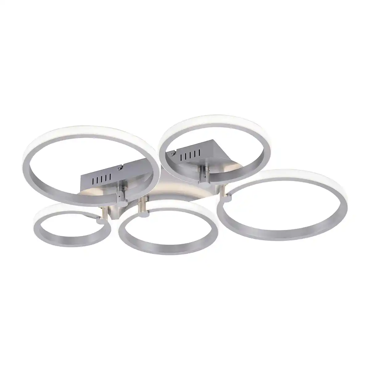 Bild 1 von LED-Deckenleuchte in Silber max. 23 Watt Deckenlampe, Silberfarben