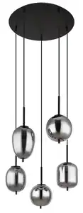 Hängeleuchte Blacky max. 40 Watt, Schwarz