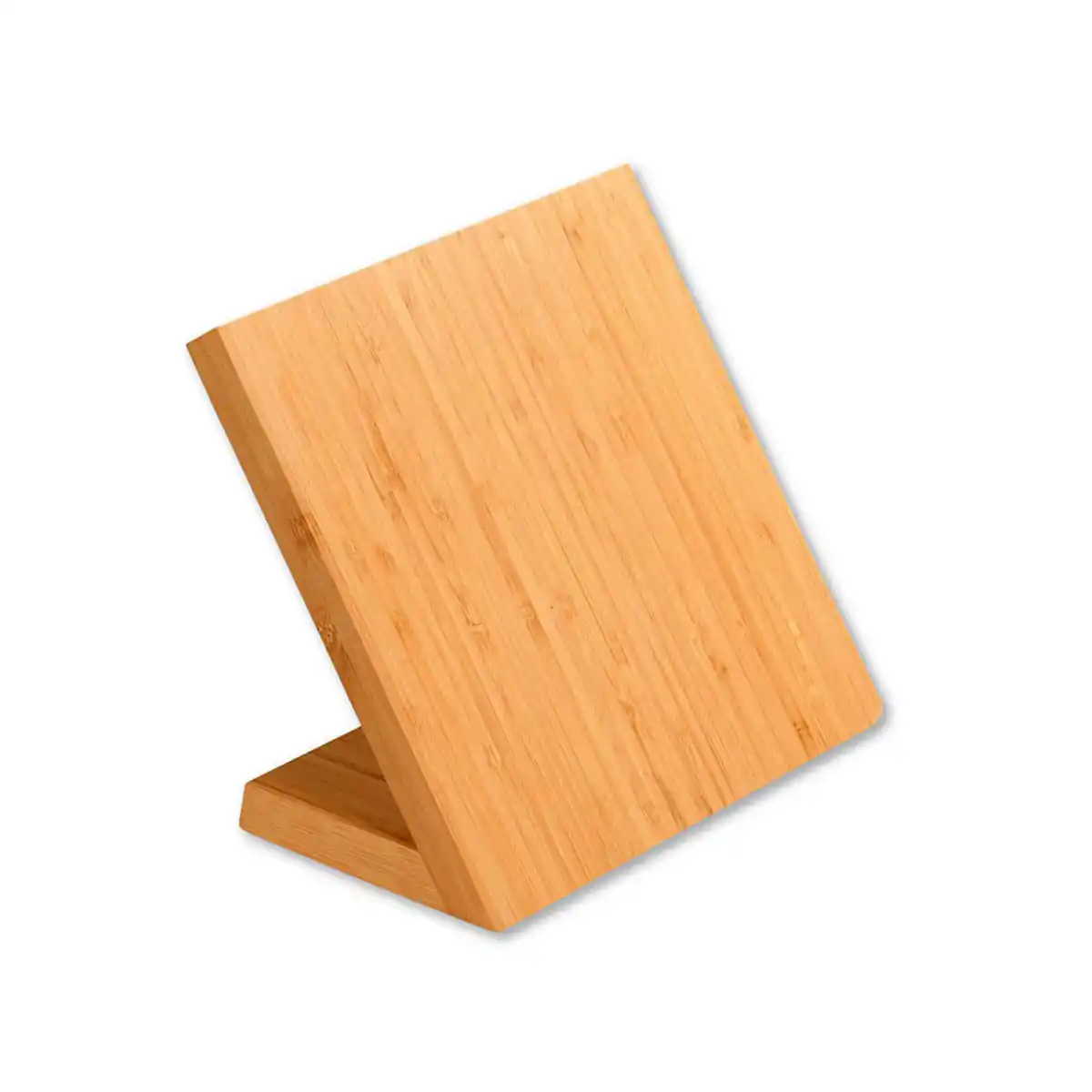 Bild 1 von Kesper Messerblock, Eiche, Holz, Bambus, 23x20x13 cm, FSC 100%, magnetisch, Kochen, Küchenmesser, Messersets