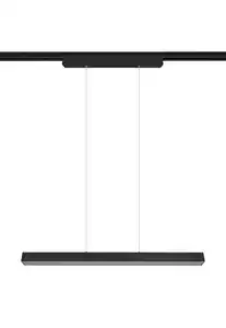 Schienensystem Duoline PL Paros in Schwarz max. 29 Watt, Schwarz