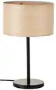 Bild 1 von Tischleuchte Romm in Schwarz max. 52 Watt, Hellbraun