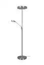 Bild 1 von LED-Stehleuchte Franklin Nickelfarben max. 35 Watt