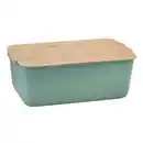 Bild 1 von Kesper Brotbox, Salbeigrün, Naturmaterialien, rechteckig, 18.5x12x30.5 cm, FSC 100%, Schneidebrett, Küchenzubehör, Brotkästen & -Körbe
