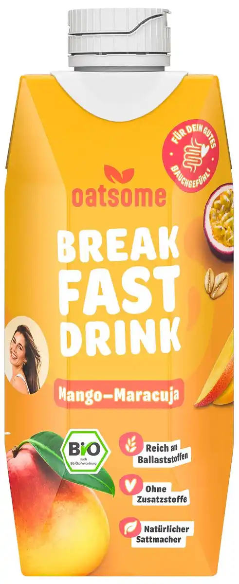 Bild 1 von OATSOME Bio-Breakfast-Drink, 330-ml-Packg.