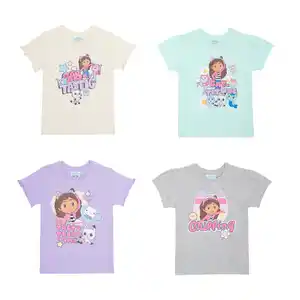 Kinder-T-Shirts »Gabbys Dollhouse«, 2-St.-Packg.