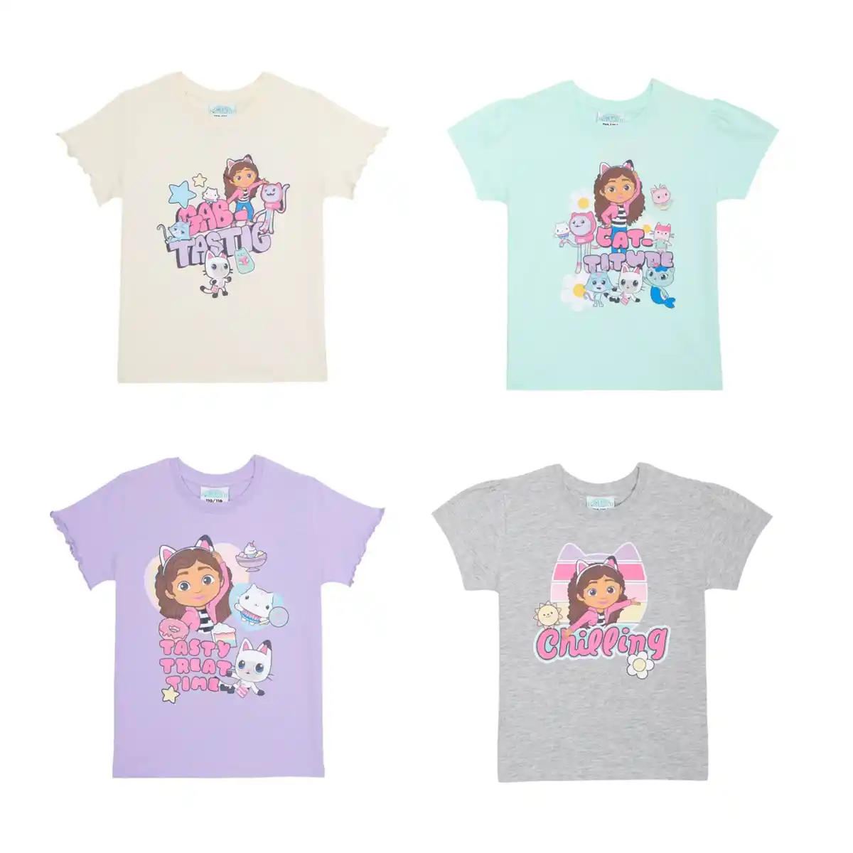 Bild 1 von Kinder-T-Shirts »Gabbys Dollhouse«, 2-St.-Packg.
