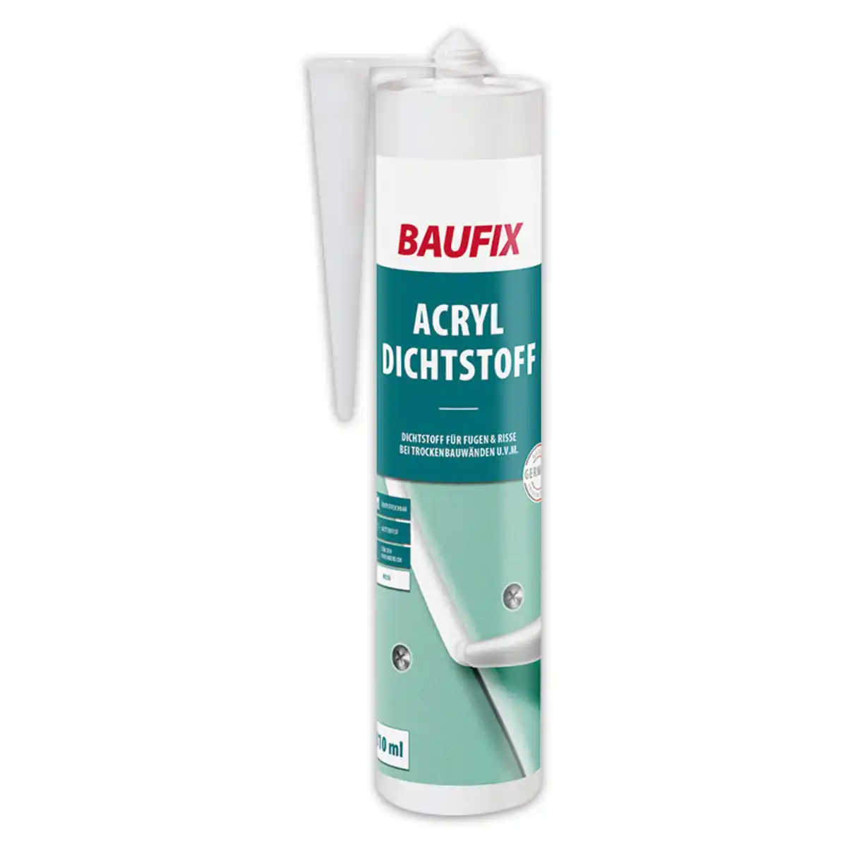Bild 1 von Baufix Acryl Dichtstoff Weiß 310 ml