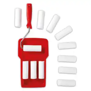 Powertec Color Lackierroller-/ Lasurroller- oder Dispersionsroller-Set 14-tlg.