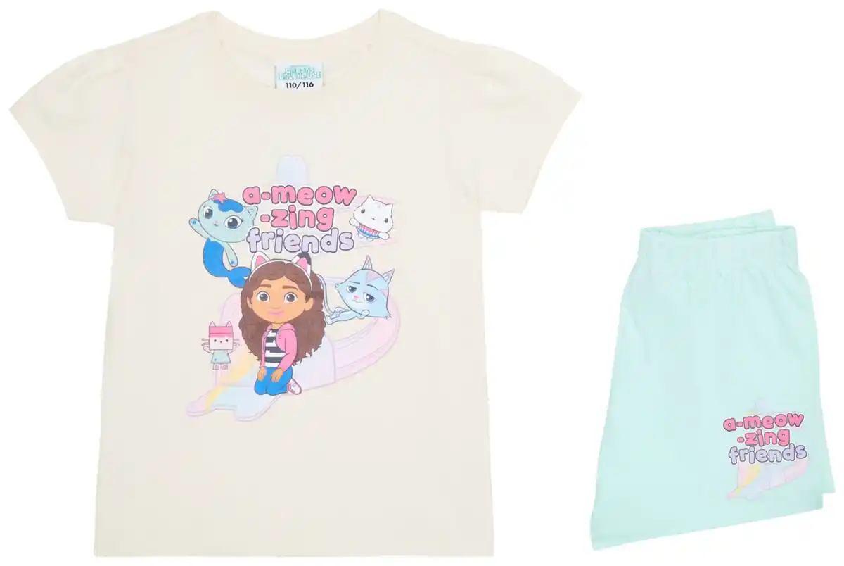 Bild 1 von Kinder-Shorty-Pyjama »Gabbys Dollhouse«, 2-teilig