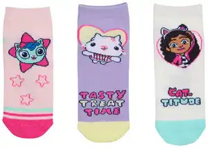Kinder-Socken »Gabbys Dollhouse«, 3 Paar