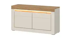 Garderobenbank beige Eiche 94 cm - NAXXAR