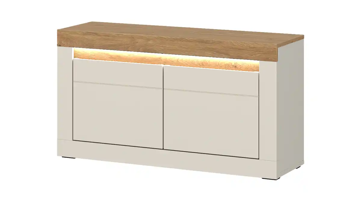 Bild 1 von Garderobenbank beige Eiche 94 cm - NAXXAR