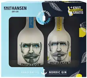 KNUT HANSEN Dry Gin, 0,5-l-Fl.