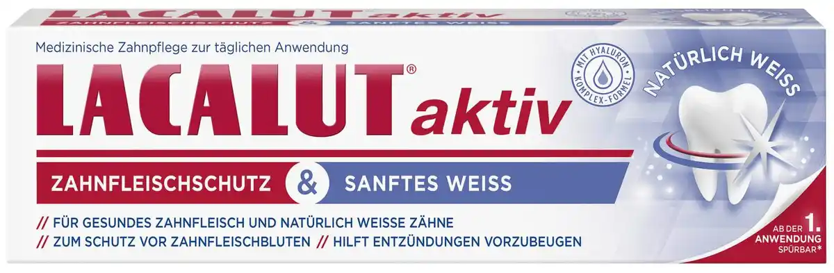 Bild 1 von LACALUT Zahncreme Aktiv, 75-ml-Tube