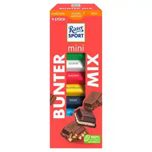RITTER SPORT Minis Turm 150 g, Bunter Mix