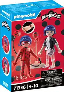 Playmobil 71336 Miraculous: Marinette & Ladybug