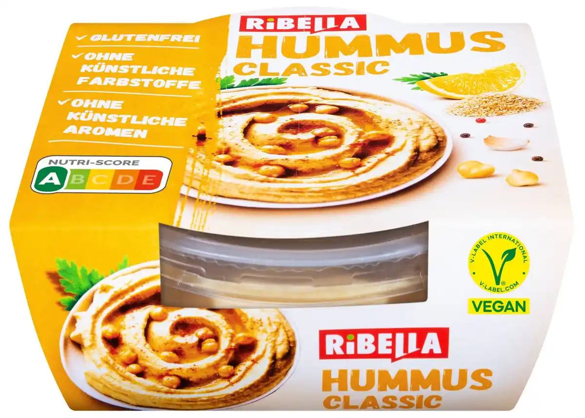Bild 1 von RIBELLA Hummus, 200-g-Becher