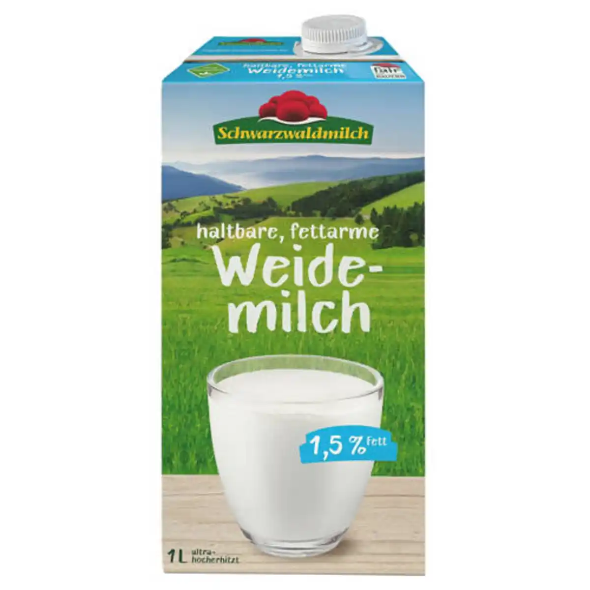 Bild 1 von SCHWARZWALDMILCH H-Weidemilch 1,5 % 1 l