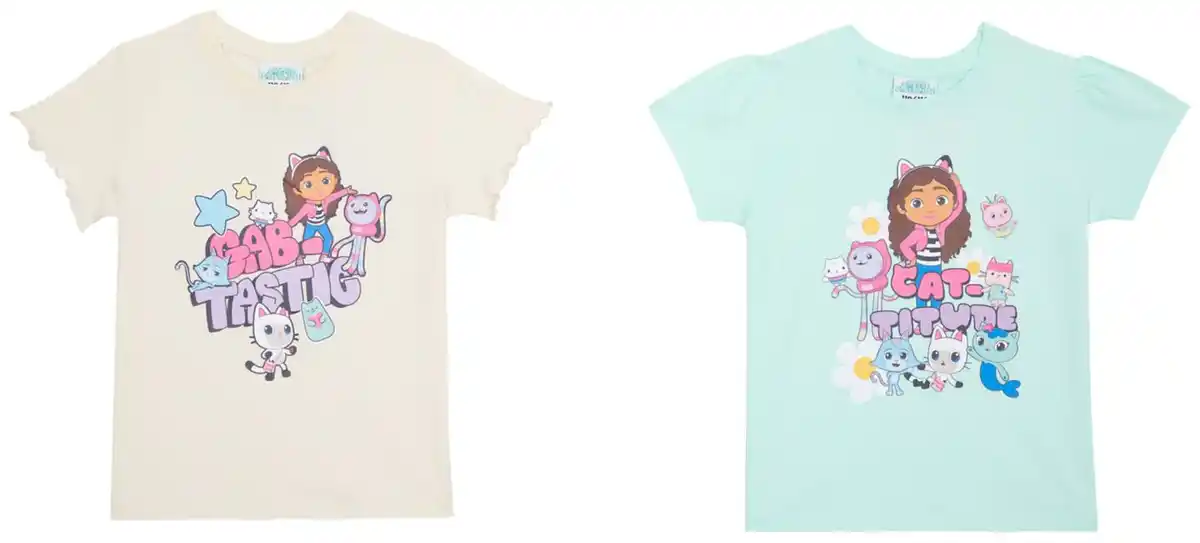 Bild 3 von Kinder-T-Shirts »Gabbys Dollhouse«, 2-St.-Packg.
