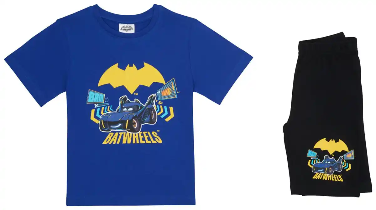 Bild 1 von Kinder-Shorty-Pyjama »Batwheels«, 2-teilig