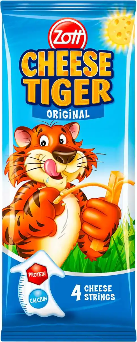 Bild 1 von ZOTT Cheese Tiger, 4 St. = 84-g-Packg.