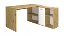Bild 1 von Eck-Schreibtisch Artisan Eiche weiß 136 cm - LEXO