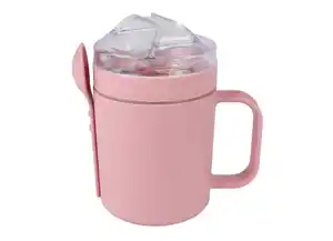 Joghurtbecher mit Löffel