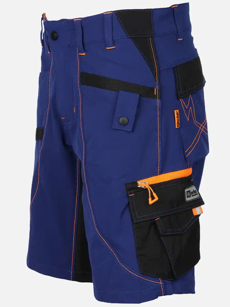 Bild 3 von Herren Arbeitsshort 4-Wege-Stretch Blau