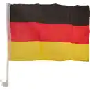 Bild 1 von Autoflagge "Deutschland" 30 x 40 cm mit Halterung