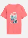 Bild 2 von Damen Shirt mit Frontprint Pink