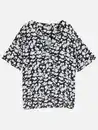 Bild 1 von Damen Schlupfbluse mit Alloverprint Blau