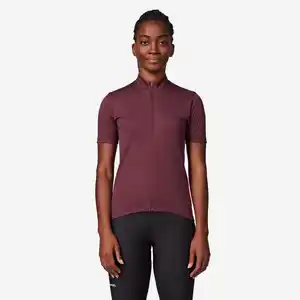 VAN RYSEL Radtrikot Rennrad kurzarm Essential Damen Rot